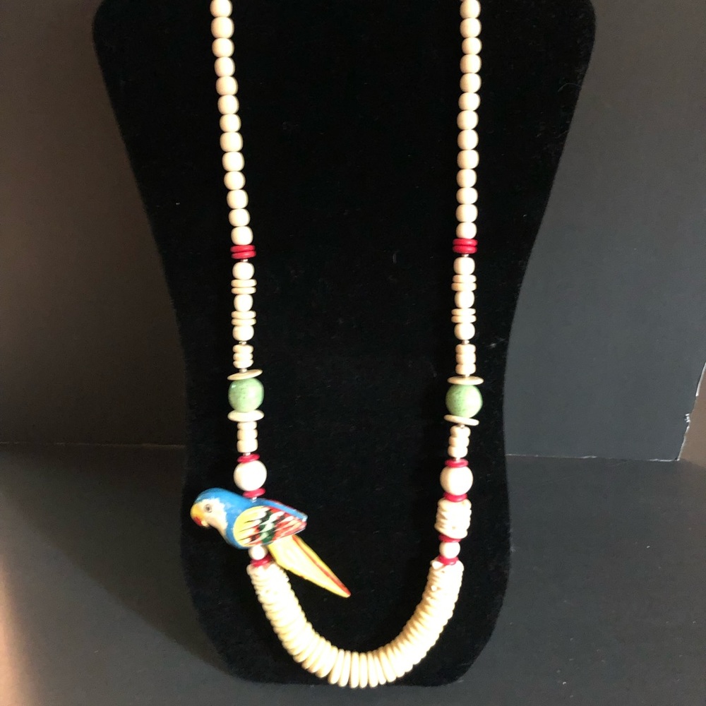 Fun tropical necklace.Take this colorful necklace with you on your next cruise!